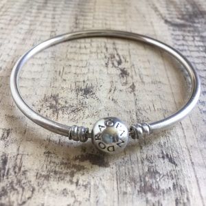 Pandora sterling silver 925 solid charm bracelet